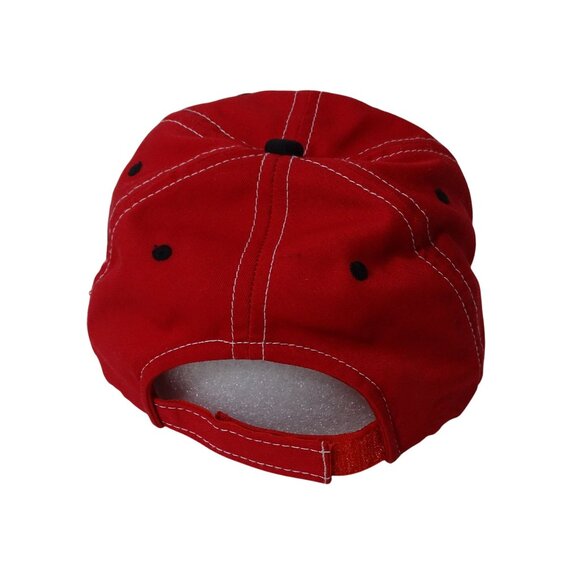 U.S. Marines Semper Fidelis Red Black Baseball Cap One Size Fits Most Logo Patch - Picture 3 of 8